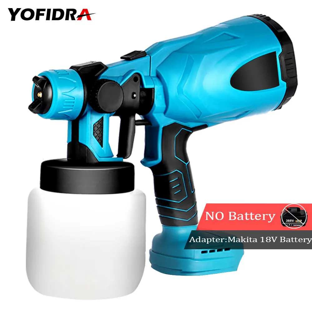 Пистолет-распылитель Yofidra 18 в 800 мл 42000 об/мин | Инструменты