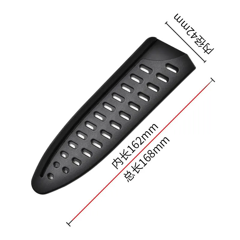 Чехлы для ножей MOONBIFFY, черные, пластик