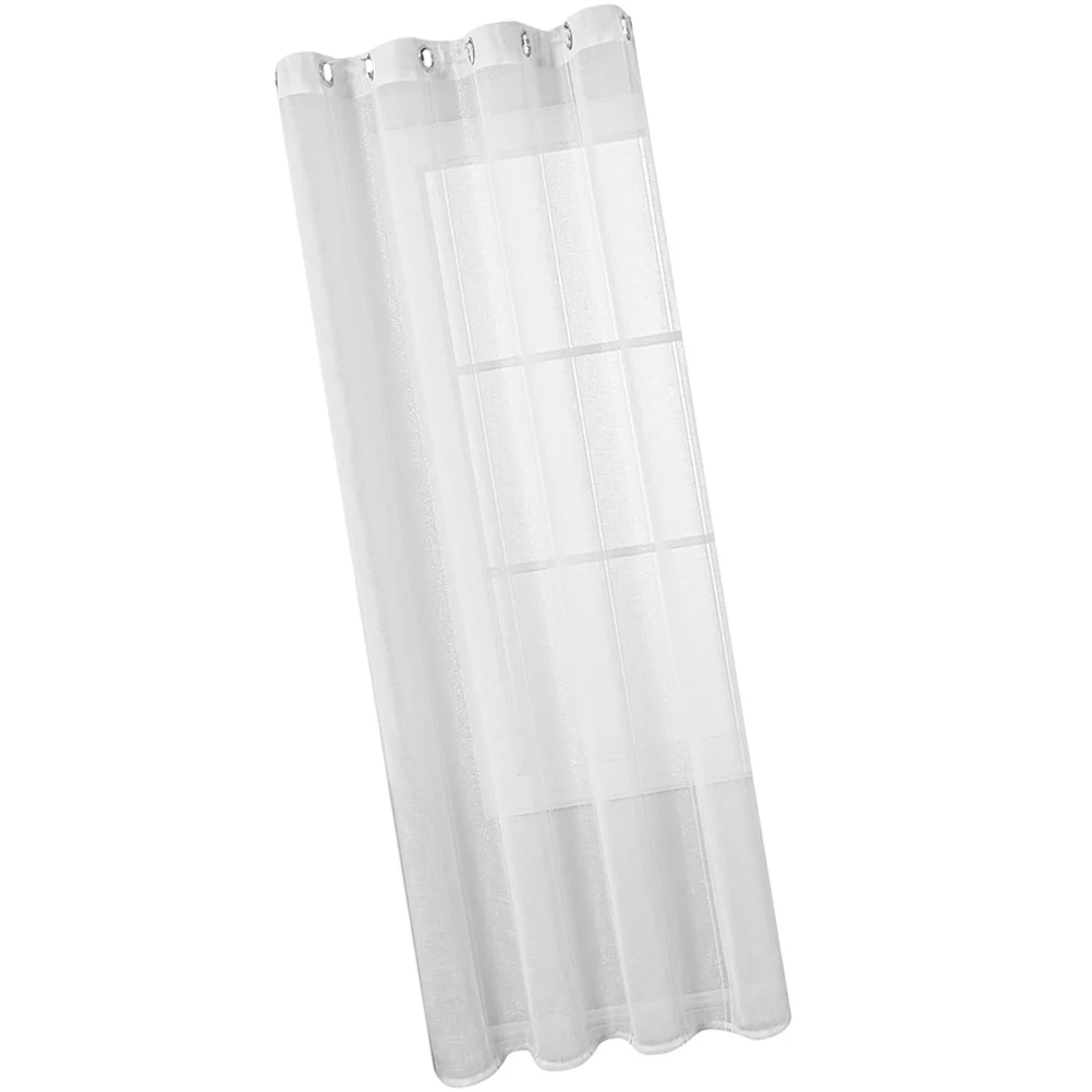 Перфорированные шторы для гостиной прозрачные белые красные драпировка спальни