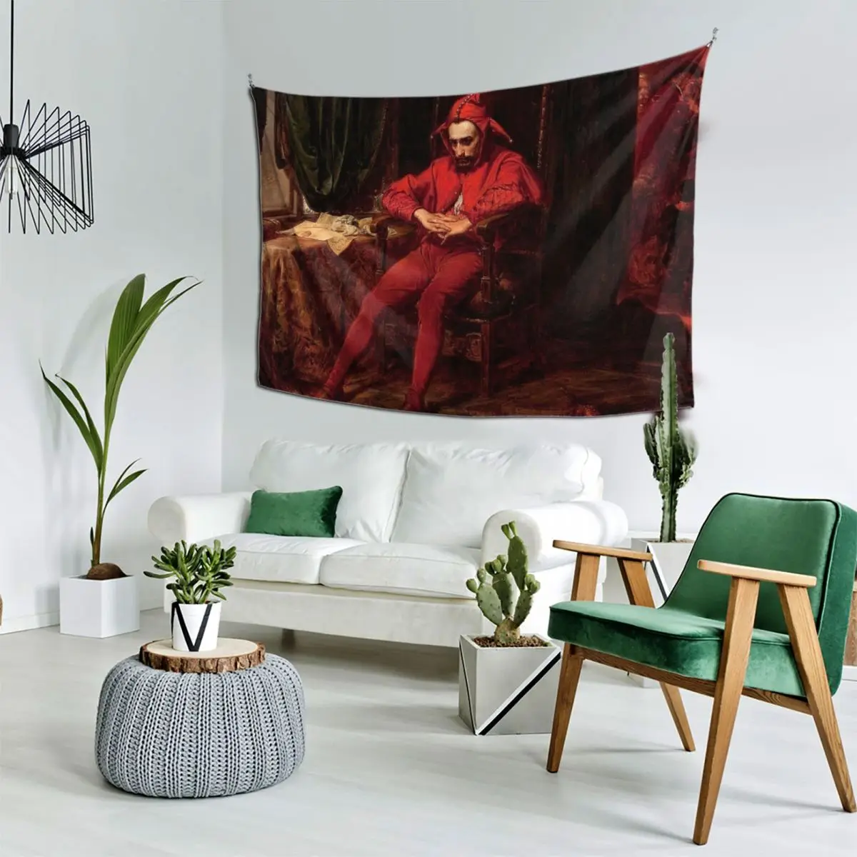 Гобелен Stańczyk (Sad Red Jester Clown) Jan Matejko