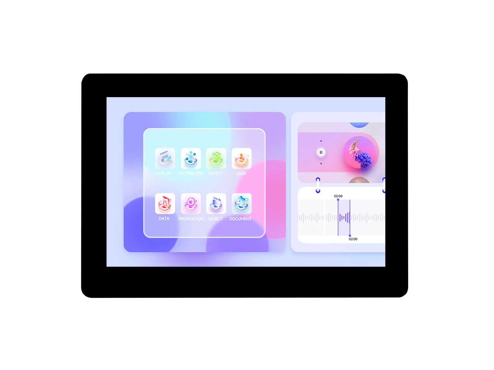 Waveshare ESP32-S3 5-дюймовый емкостный сенсорный дисплей макетная плата 5-точечный