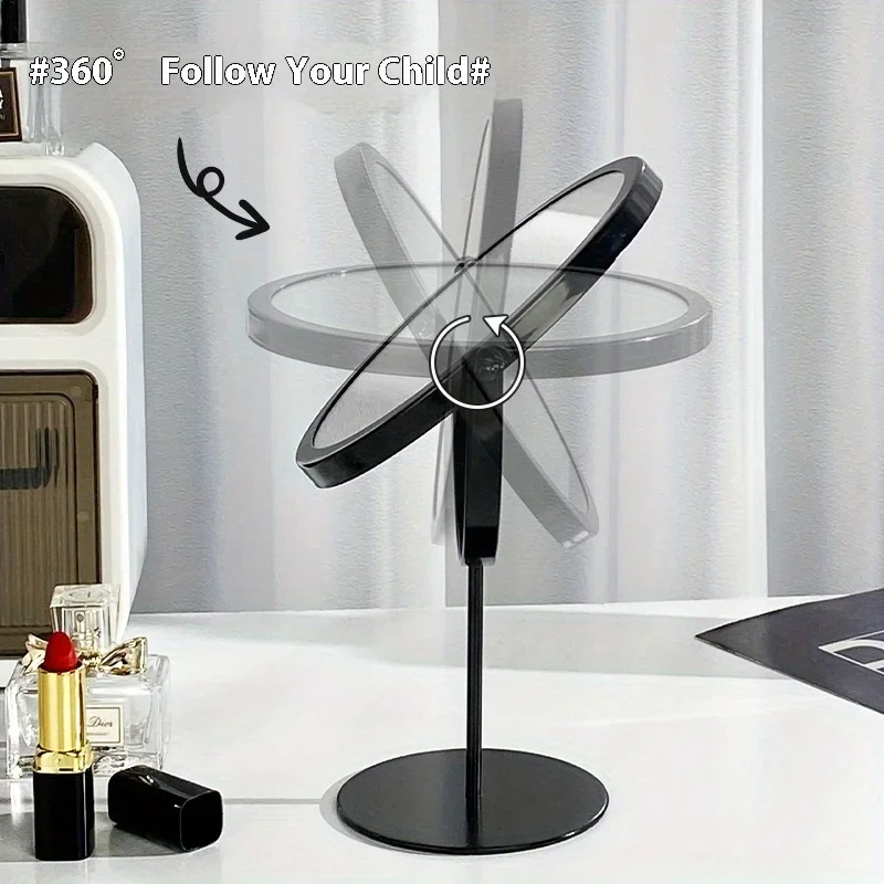 Утилизация 1 шт. портативное вращающееся круглое зеркало для туалетного столика