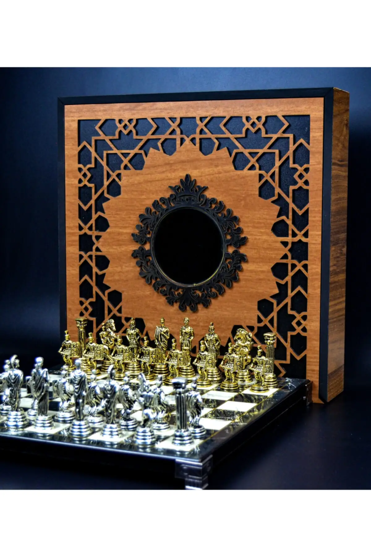 

Ancient Persian archaeological Chess Set-marble Pattern