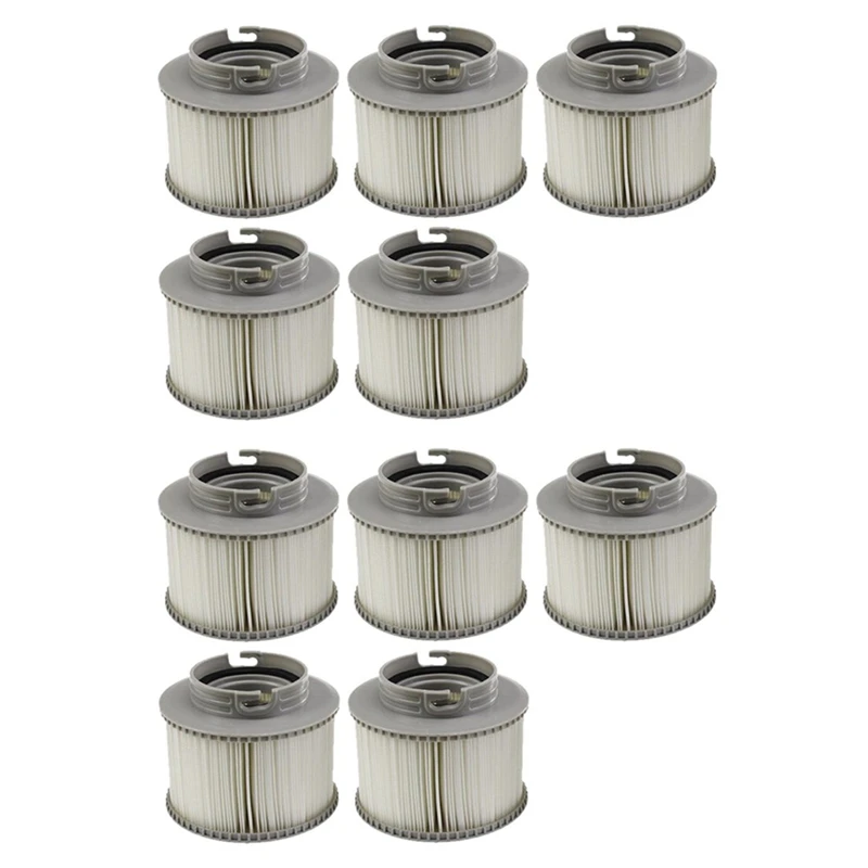 

10PCS Swimming Pool Filter Cartridges Strainer For All Models Hot Tub Swimming Pool For MSPA FD2089 Pool Filter