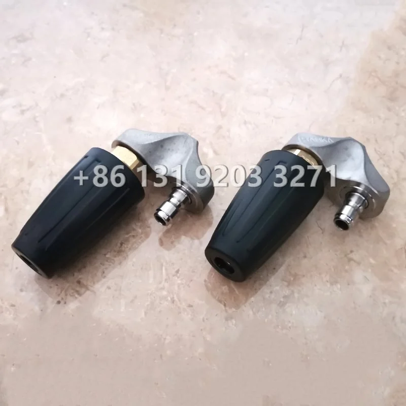 Jetter Nozzle Pipe Drain Cleaning Root Cutter, Sewer Cleaning Nozzle for Pipe Cleaning, 5000psi Sewer Cleaning Turbo Jet Nozzle
