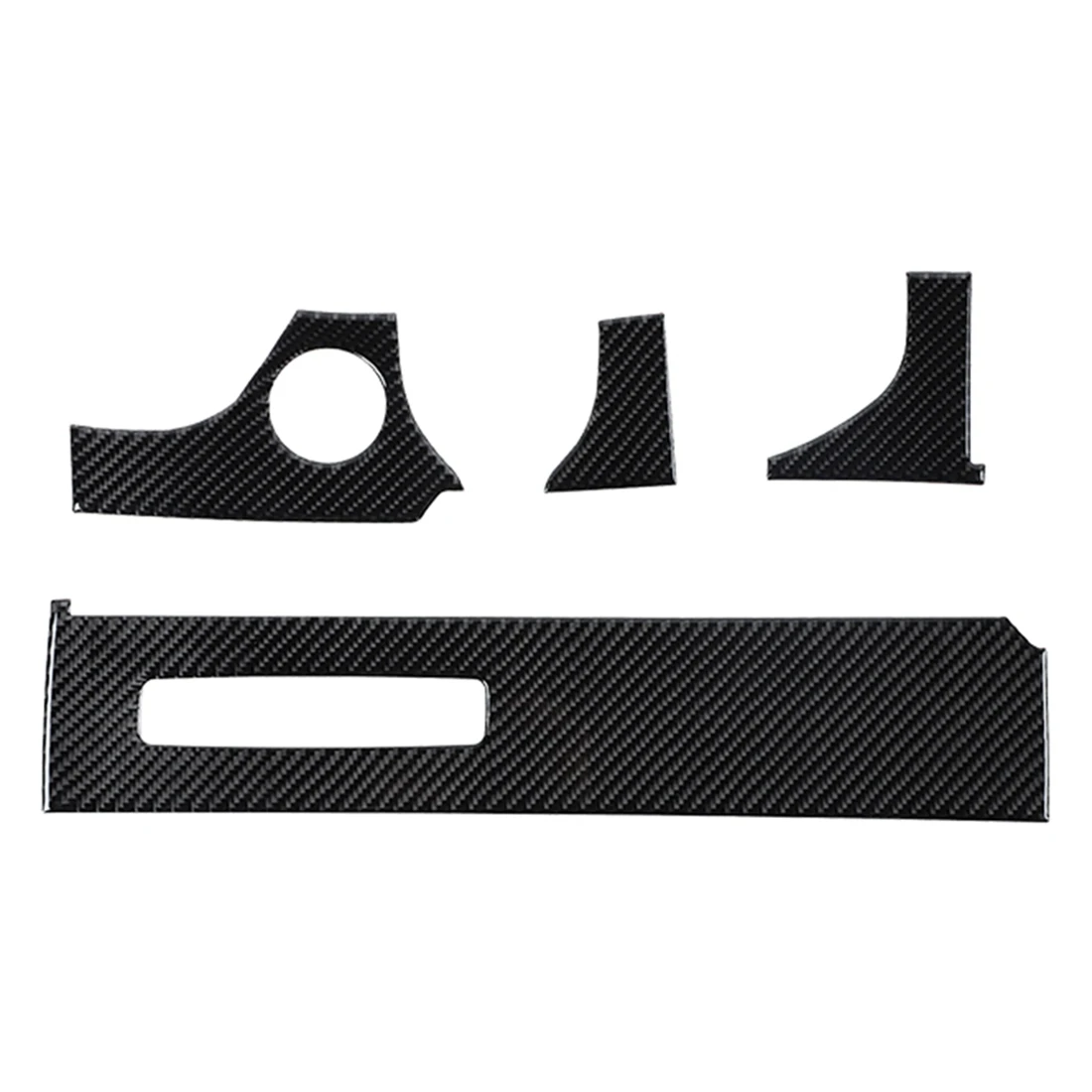 

Center Console Decorative Stickers Cover Trim for Dodge RAM 1500 2018-2021 Interior Accessories, Carbon Fiber