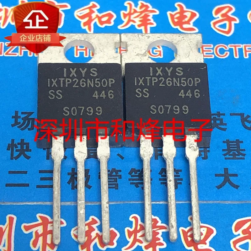 

5PCS-10PCS IXTP26N50P TO-220 500V 20A New And Original On Stock