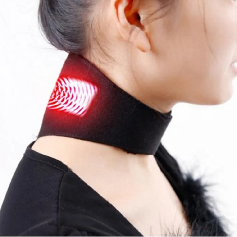

Neck Belt Tourmaline Self Heating Magnetic Therapy Neck Wrap Belt Brace Pain Relief Cervical Vertebra Protect Health Care Hot