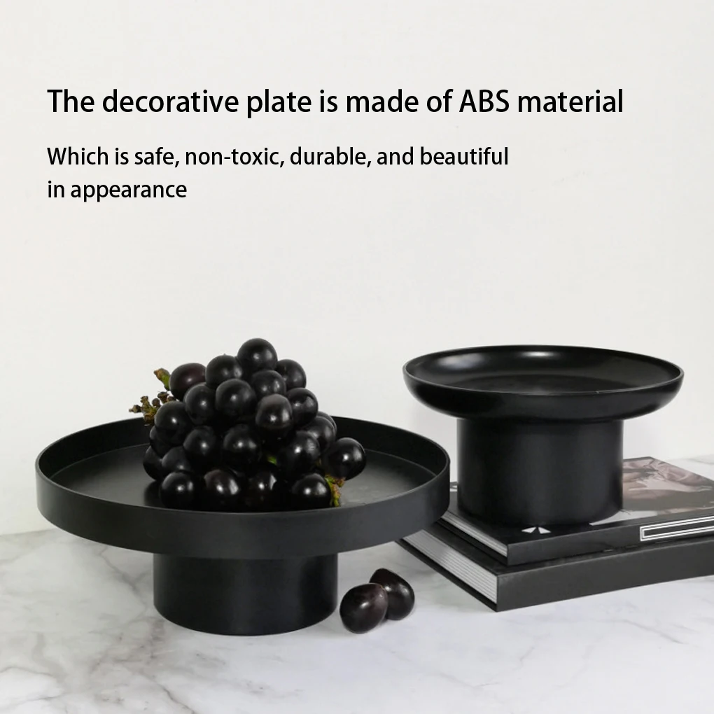 

Поднос в скандинавском стиле, однотонный органайзер для украшения торта, десерта, фруктов, хлеба, практичная стильная домашняя тарелка