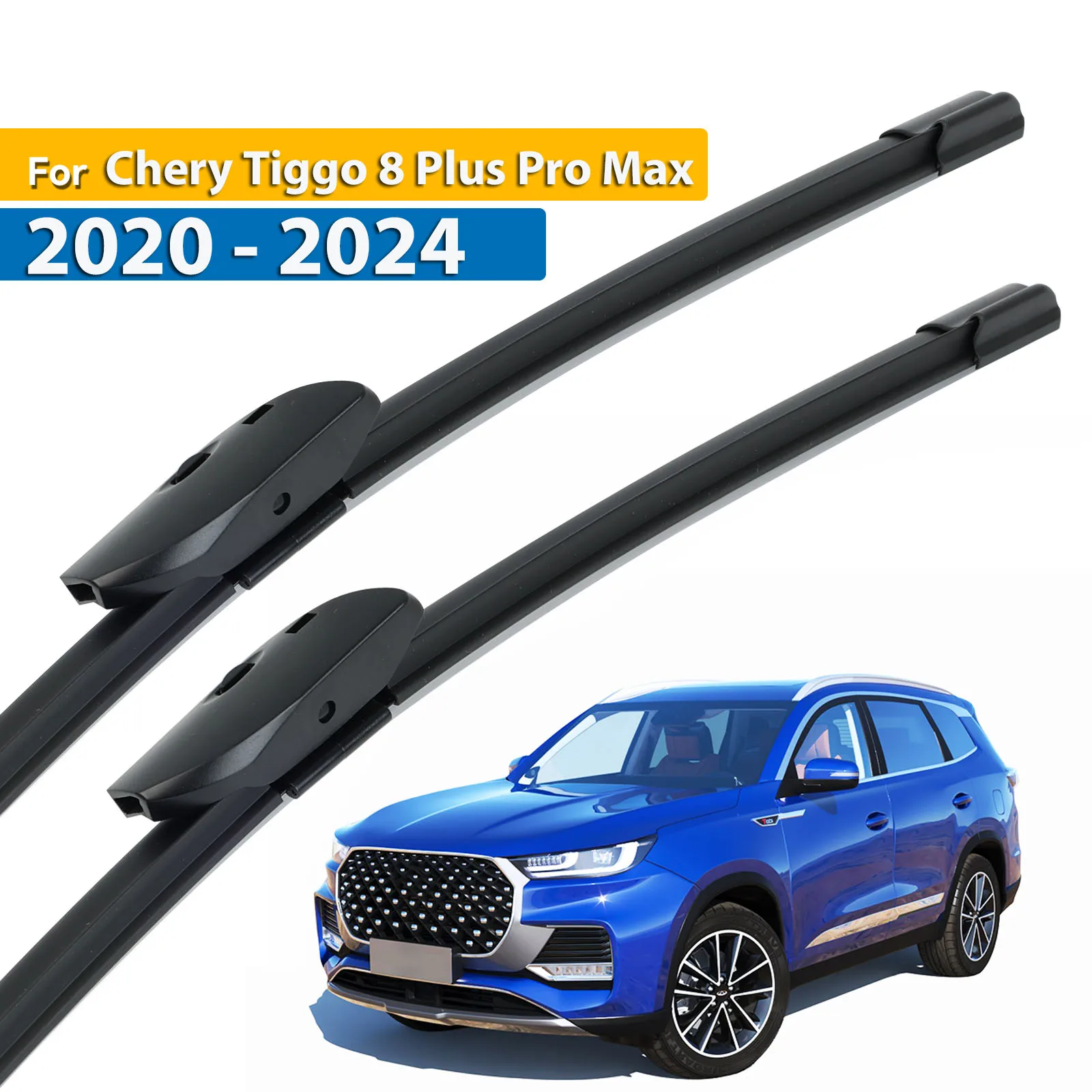 

Щетки стеклоочистителя Erick's для Chery Tiggo 8 Plus Pro Max 2020-2024, щетка от дождя для лобового стекла автомобиля, 23 дюйма + 18 дюймов