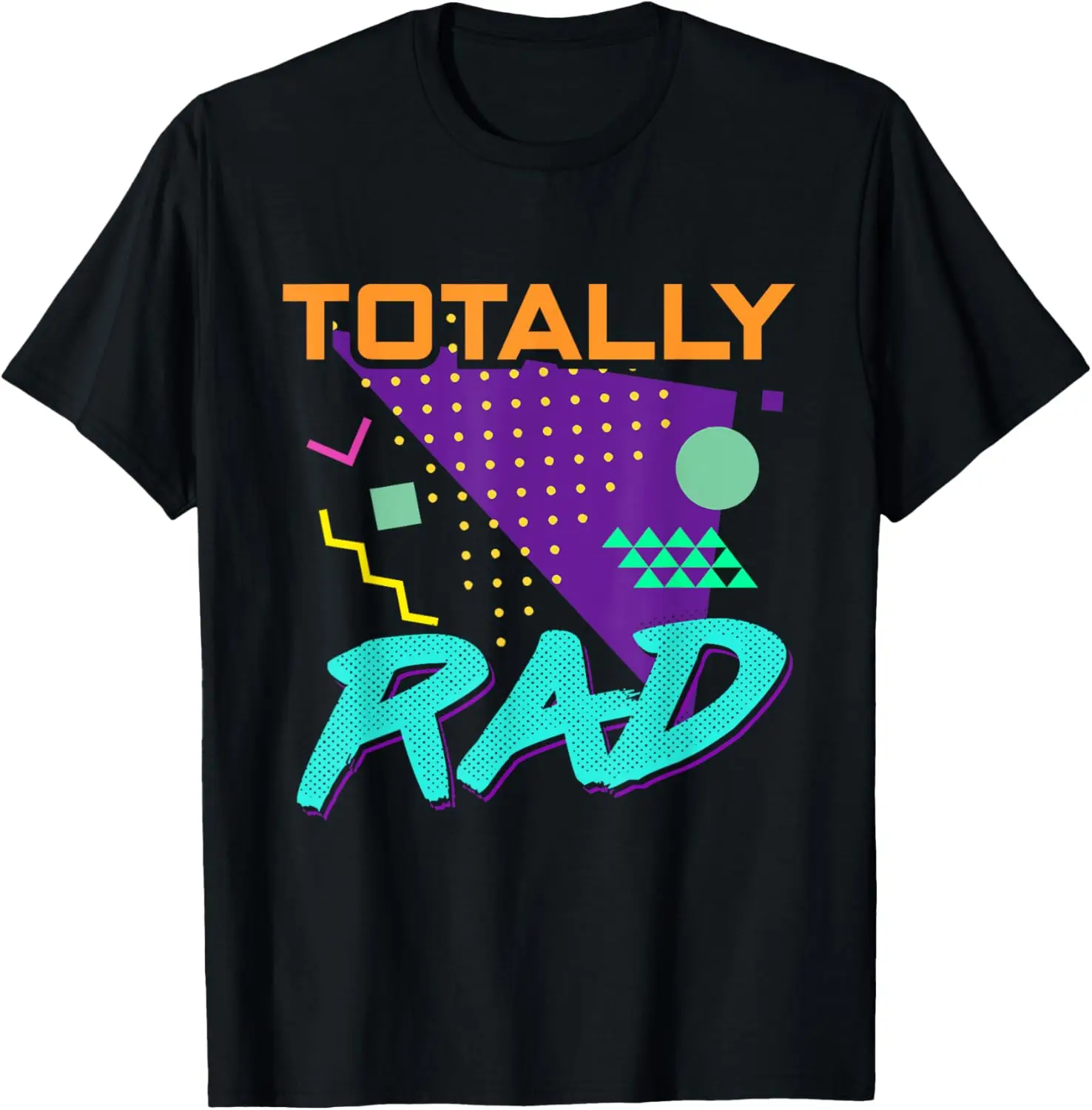 Totally Rad 1980-х годов — винтажная футболка для костюмированной вечеринки