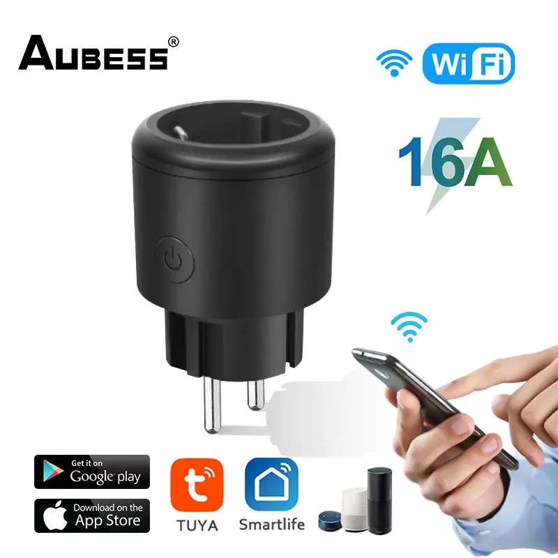 

Умная розетка Aubess Tuya с поддержкой Wi-Fi, 3500 Вт