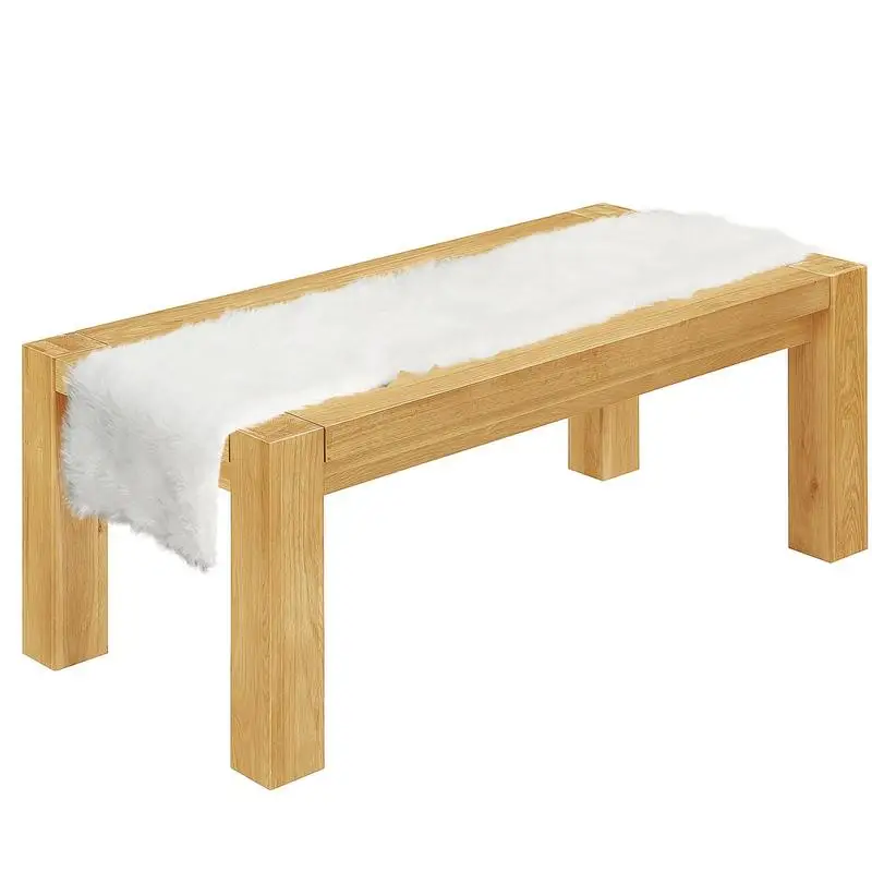 

Christmas Table Runners Snow White Faux Fur Table Runner Rustic Farmhouse Christmas Runner For Wedding Party Holiday Birthday
