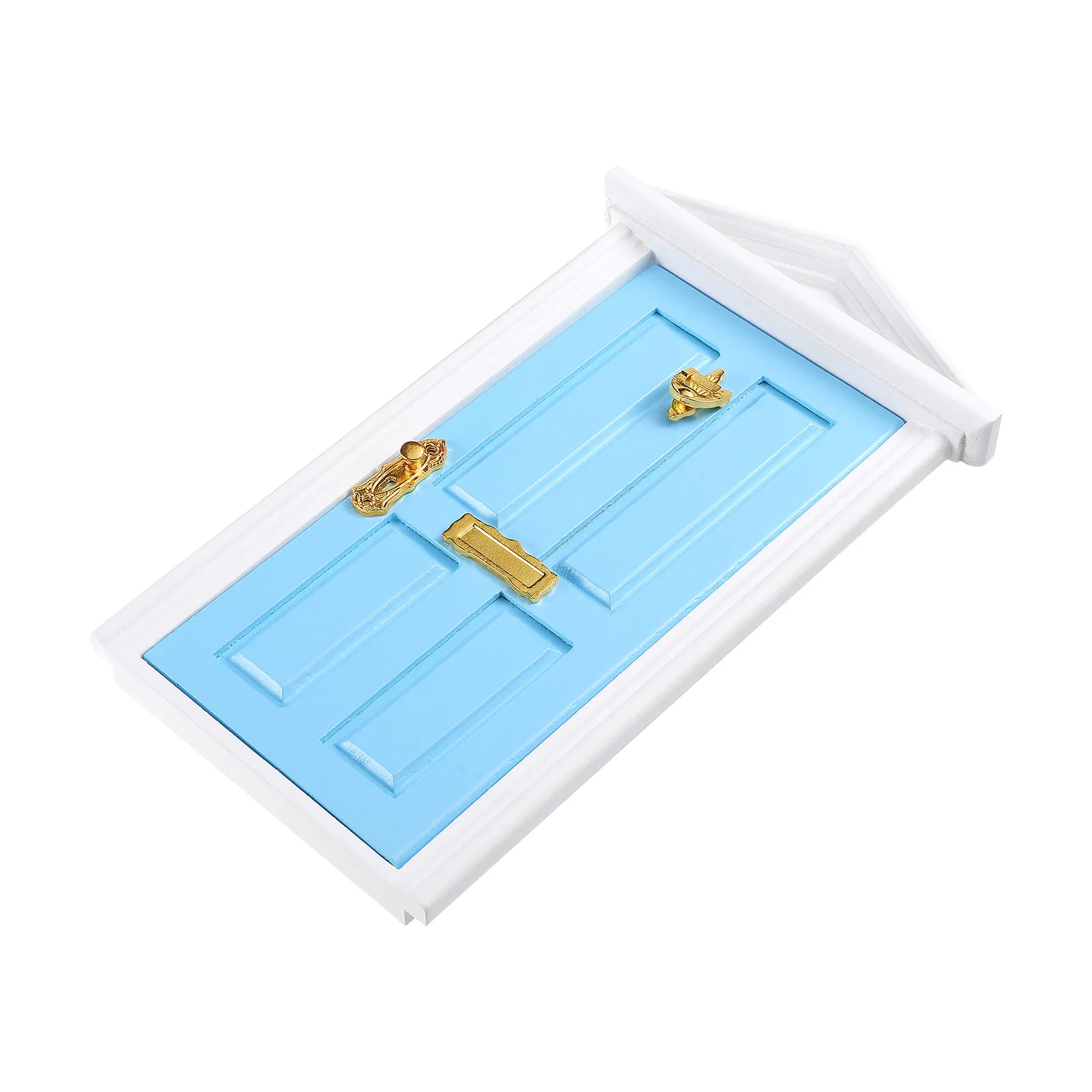 

Mini House Door Furniture Accessory DIY Wood Wooden Miniature Toy Accessories