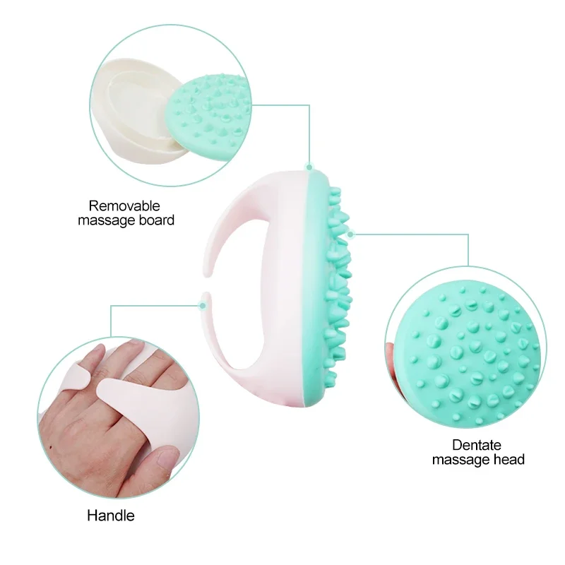 

Handheld Bath Shower Anti Cellulite Full Body Massage Brush Slimming Beauty Face Skin Care Tools Face Lifting Rolller Massager