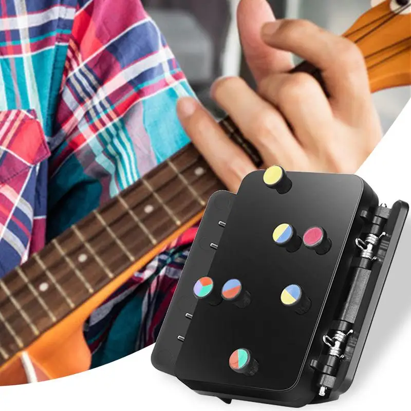 Тренажер для гитарных аккордов учебные пособия легкий набор прессования