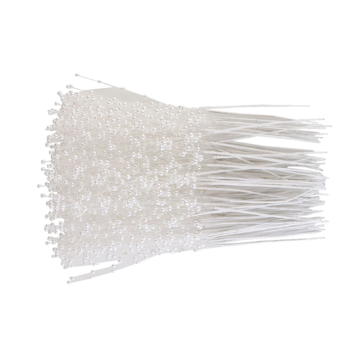 

100 Pcs Wedding Bouquets DIY Pearl Bouquet Kit Wedding Beaded Wire Wedding Bouquet Beaded Sticks Wedding Pearl Bouquet Bride