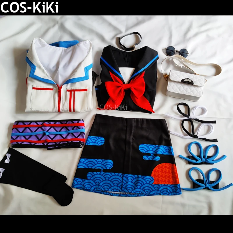 COS-KiKi аниме Fate/Grand Order FGO Kiyohara no Nagiko V1.0 игровой костюм косплей Хэллоуин вечерние