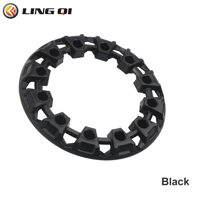 

LINGQI 8-дюймовая Защитная крышка ступицы колеса, декоративная крышка обода, подходит для вездеходов, вездеходов, пластиковая крышка для колесных колес, подходит для 8-дюймовых шин