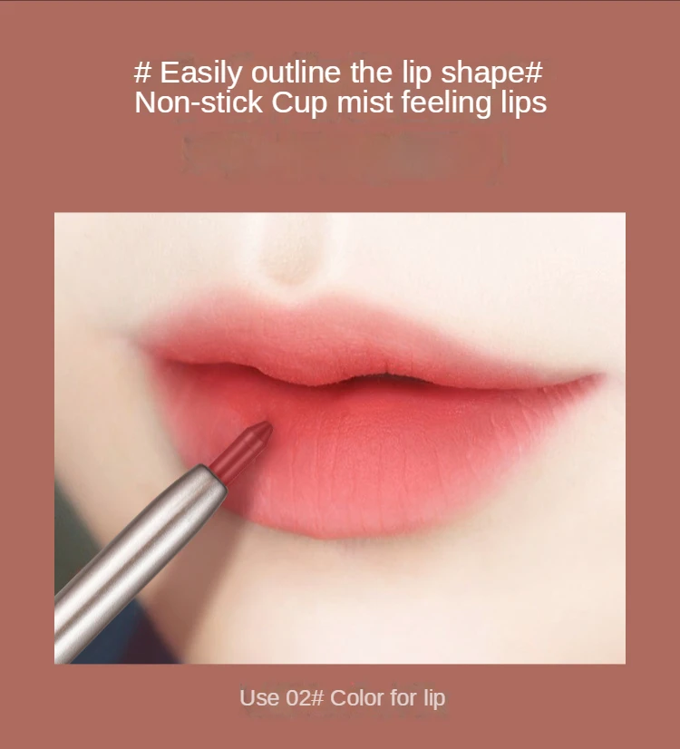 Автоматическая вращающаяся подводка для губ карандаш водостойкий Стойкий