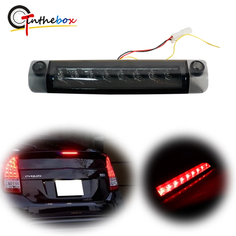 Gtinthebox, 1 шт., красная фотолампа с высоким креплением, третья и третья стоп-сигнал, фотолампа для Toyota 4runner, Highlander,Prius C,Sienna,Prius V 12V