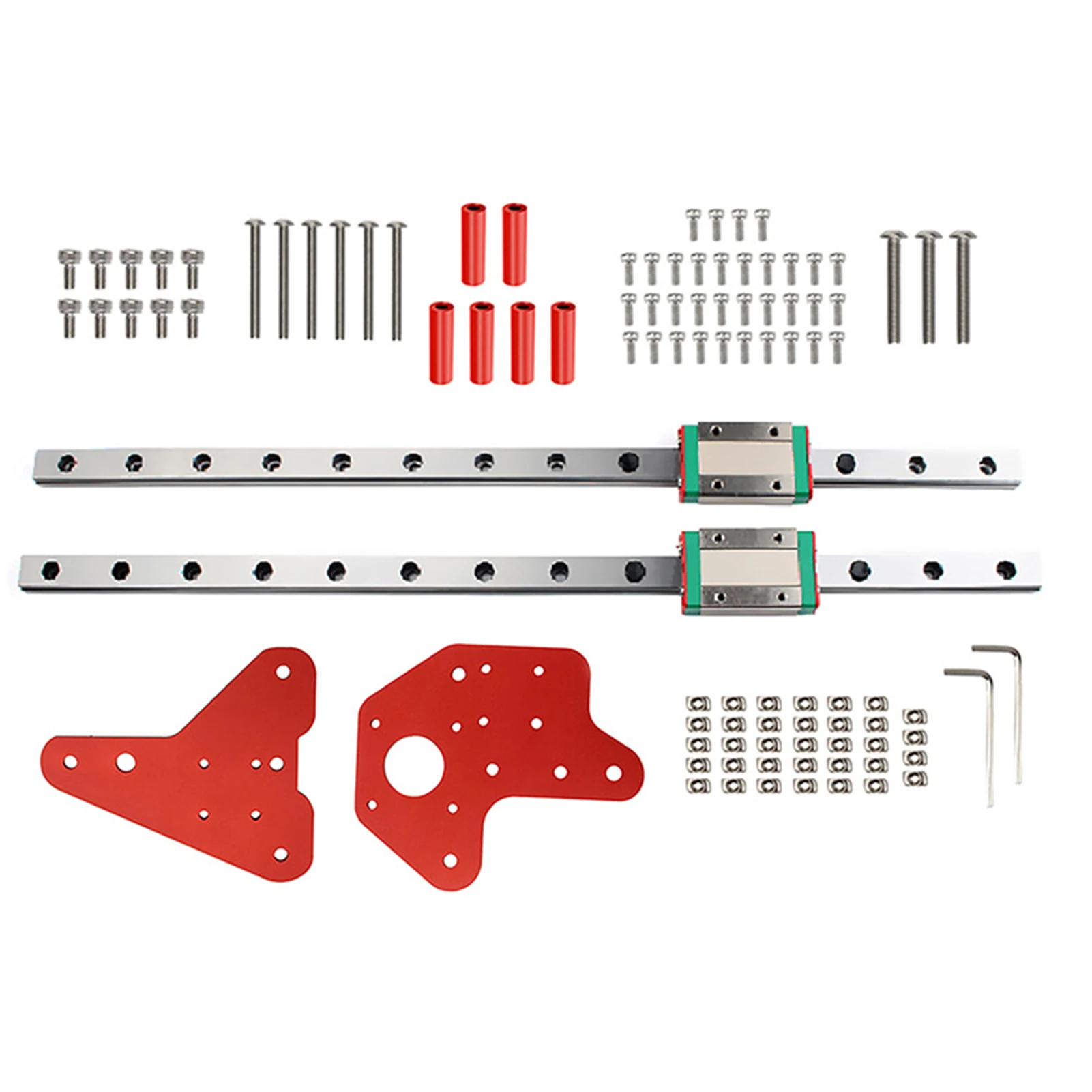 

Linear Rails Kit With Slider Repairing Accessories Professional Dual Z Axis Replacement Parts 3D Printer Mounting For Ender 3