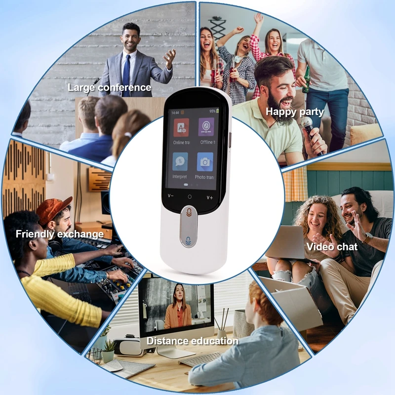F4A Интеллектуальный голосовой переводчик Автономный Многоязычный синхронный