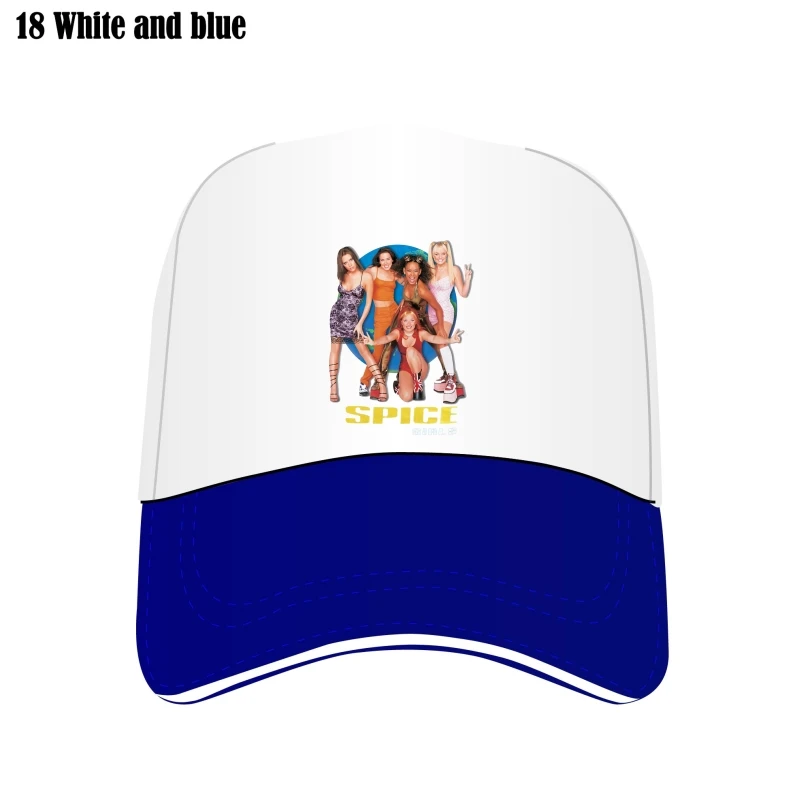 

Spice Girls Custom Hat Black Rock Tour Retro Vintage Girl Power Men Custom Hat