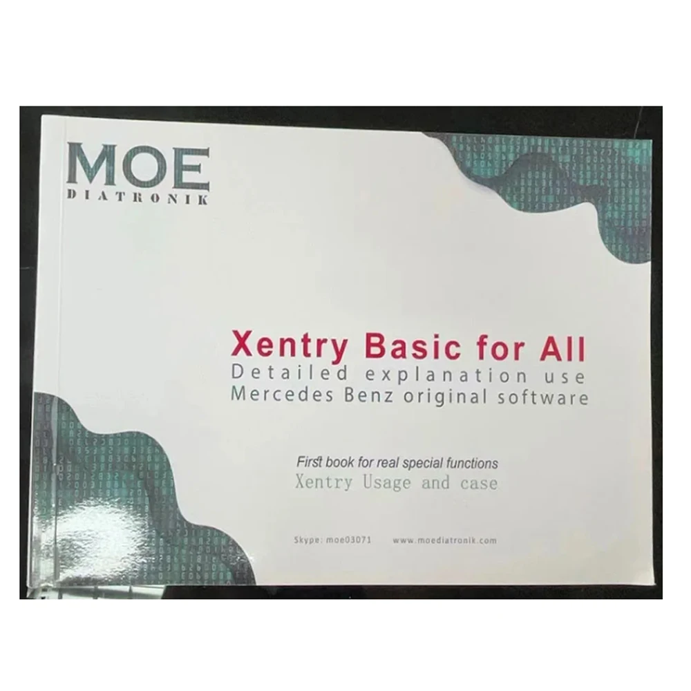 Moe book Xentry Basic для AII ODIS оригинальная Заводская Диагностика DTS-MONACO Pathfinder & SDD Vediamo
