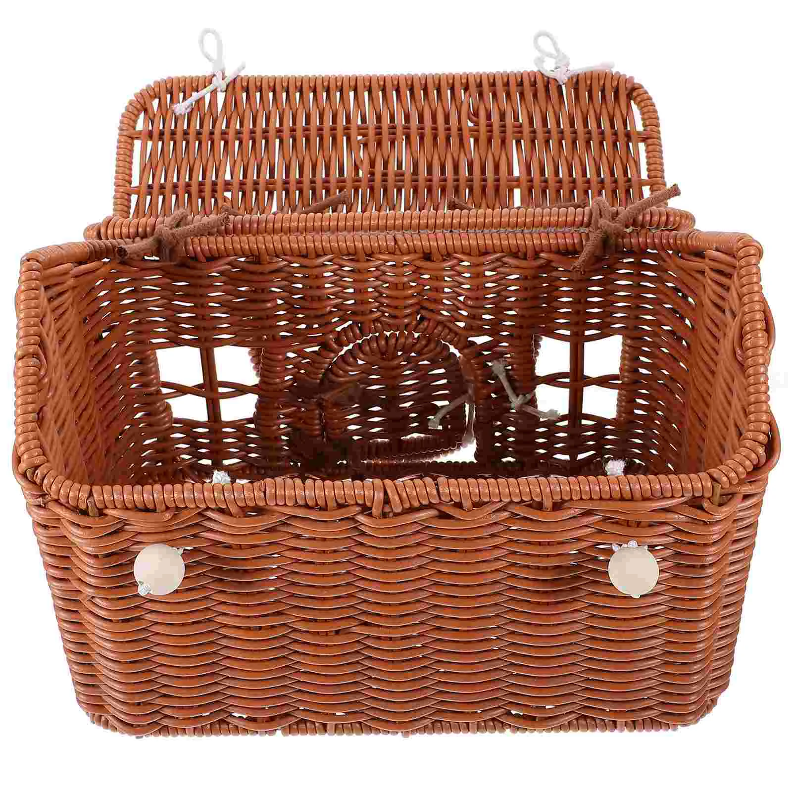

Woven Handbag Tote Bag Women Gift Basket Handheld Woven Basket Wedding Handbag