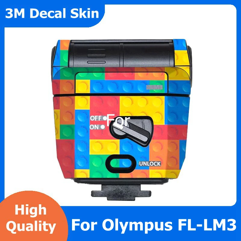 

For Olympus FL-LM3 FLLM3 Decal Skin Vinyl Wrap Film Camera Flash Body Protective Sticker Protector Coat