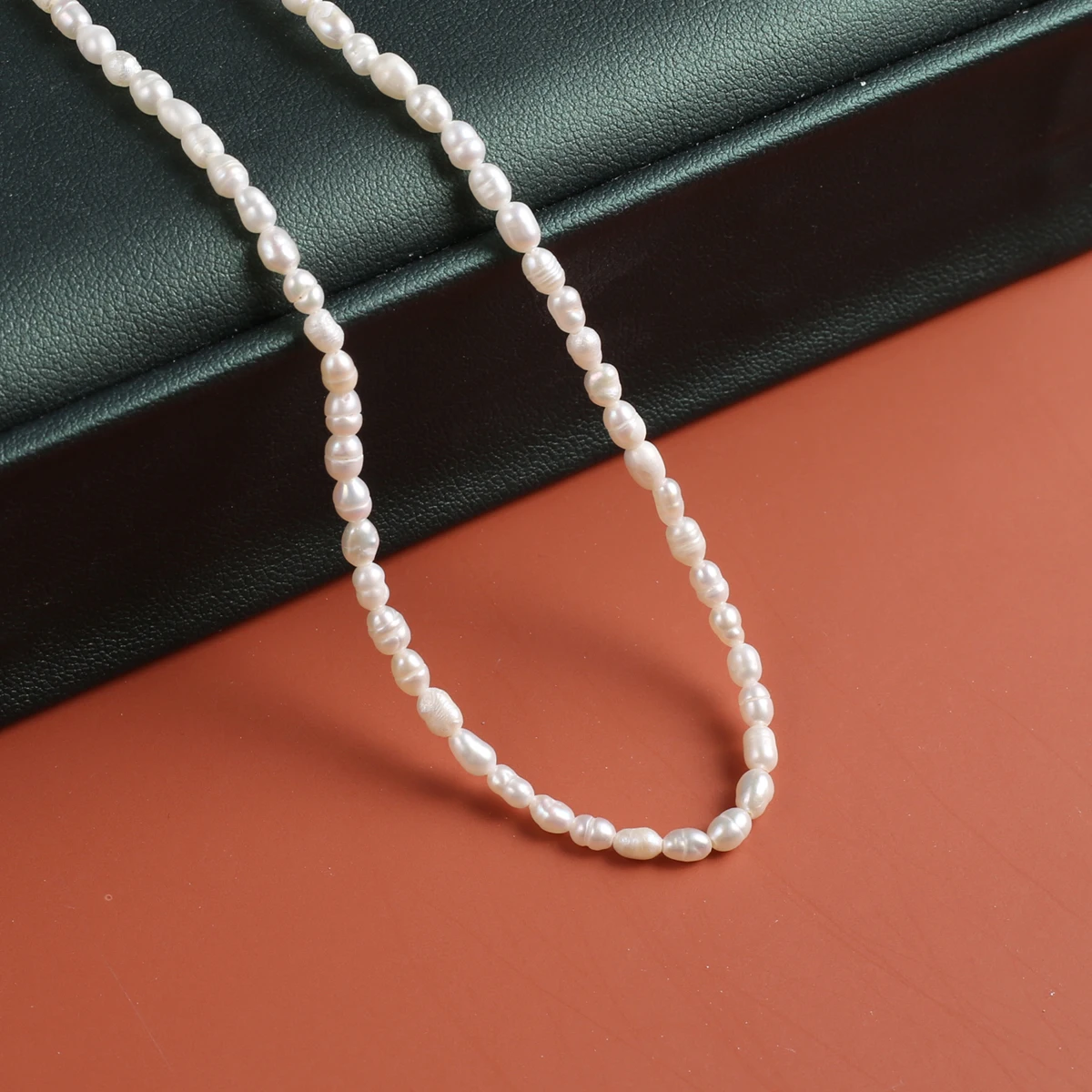 Natural Freshwater Mini Pearl Beads Rice Shape 3-3.5mm Small Loose Bead for Jewelry Making Diy Women Necklace Bracelet Crafts