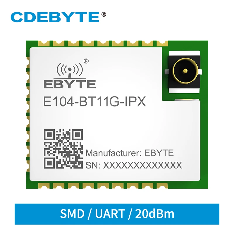 

CDEBYTE E104-BT11G-IPX BLE EFR32 2,4 ГГц модуль Blutooth сетевой ebyte 20 дБм