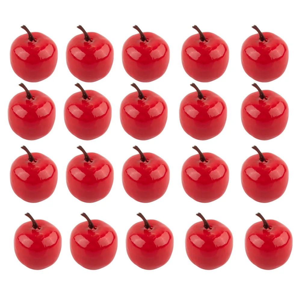 

Home Furnishings Simulation Fruit Fruit Props Green Plastic Props Simulation Fruit 3.5cm X 3cm Decorative Ornaments