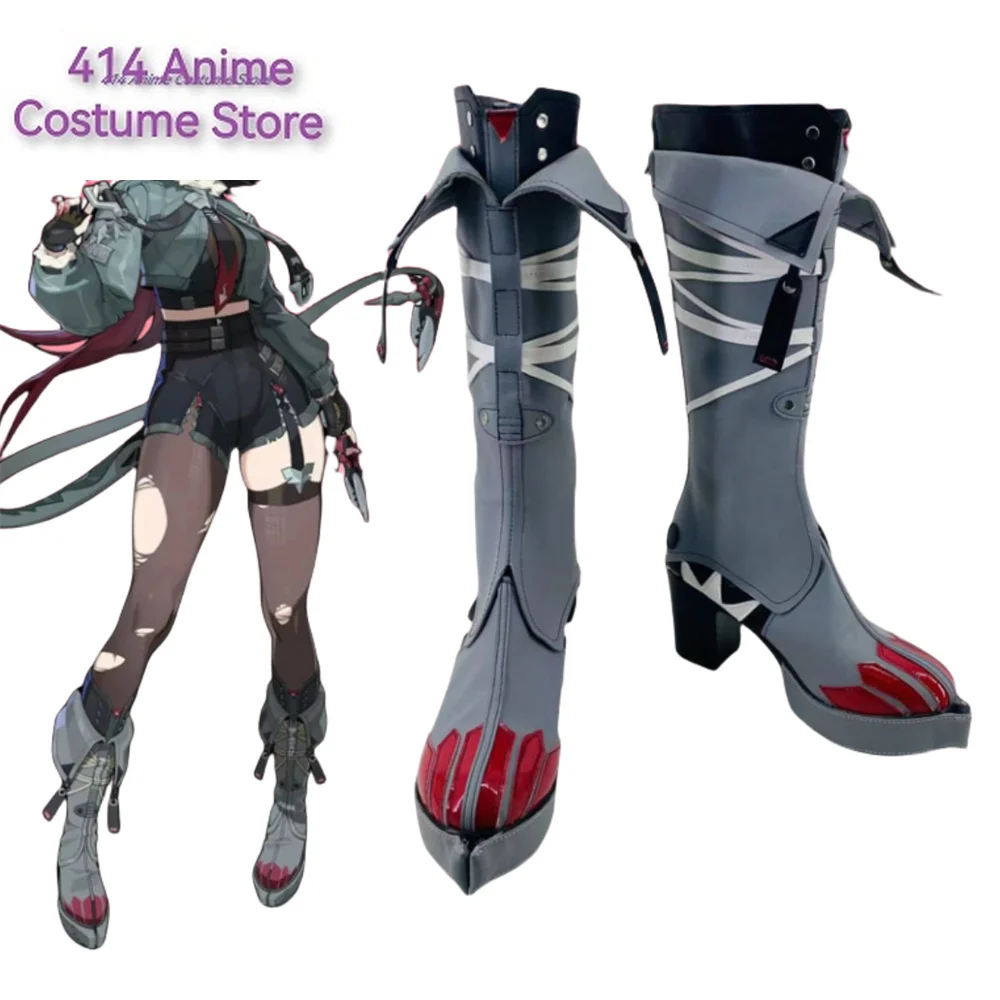 Обувь для косплея Jane Doe игра Zenless Zone Zero костюм обувь вечеринки в честь Хэллоуина