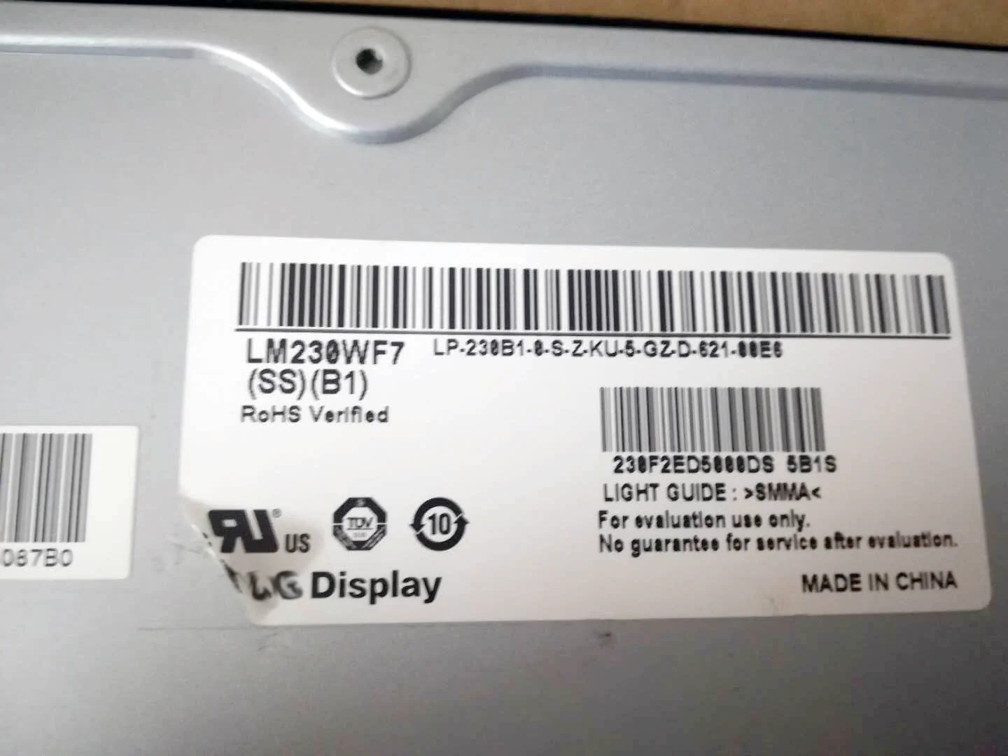 ЖК-панели LG 23W Touch LM230WF7-SSB1 SS B1 для Lenovo AIO 510-23ISH 510-23ISU 520-23IKU 510-23ASR All-in-One