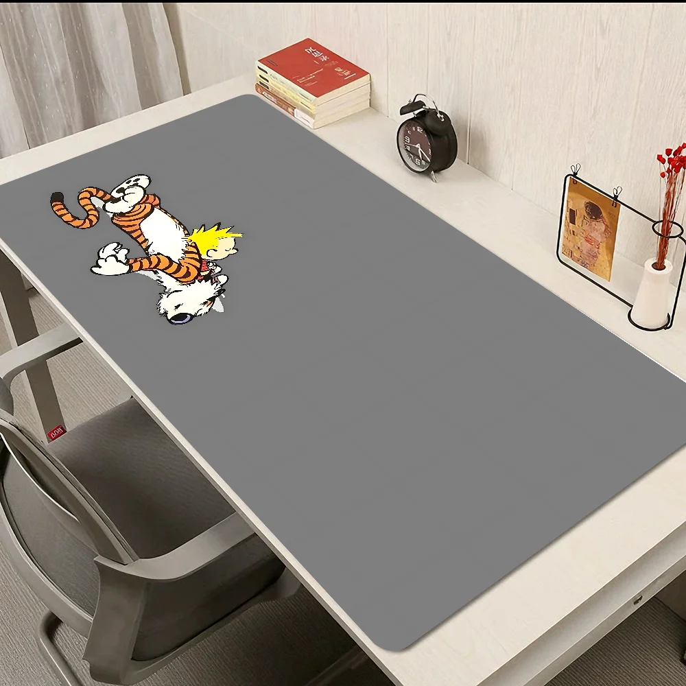 Comic C-Calvin And H-Hobbes Mousepad New Arrivals Large Gaming L XL XXL Gamer Mouse Pad Size For Keyboards Mat