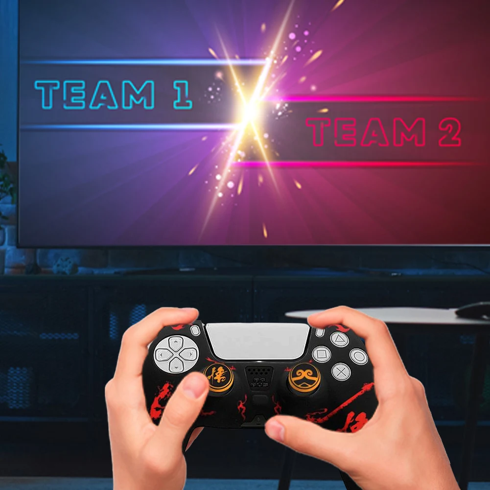 Силиконовый защитный чехол для контроллера PS5