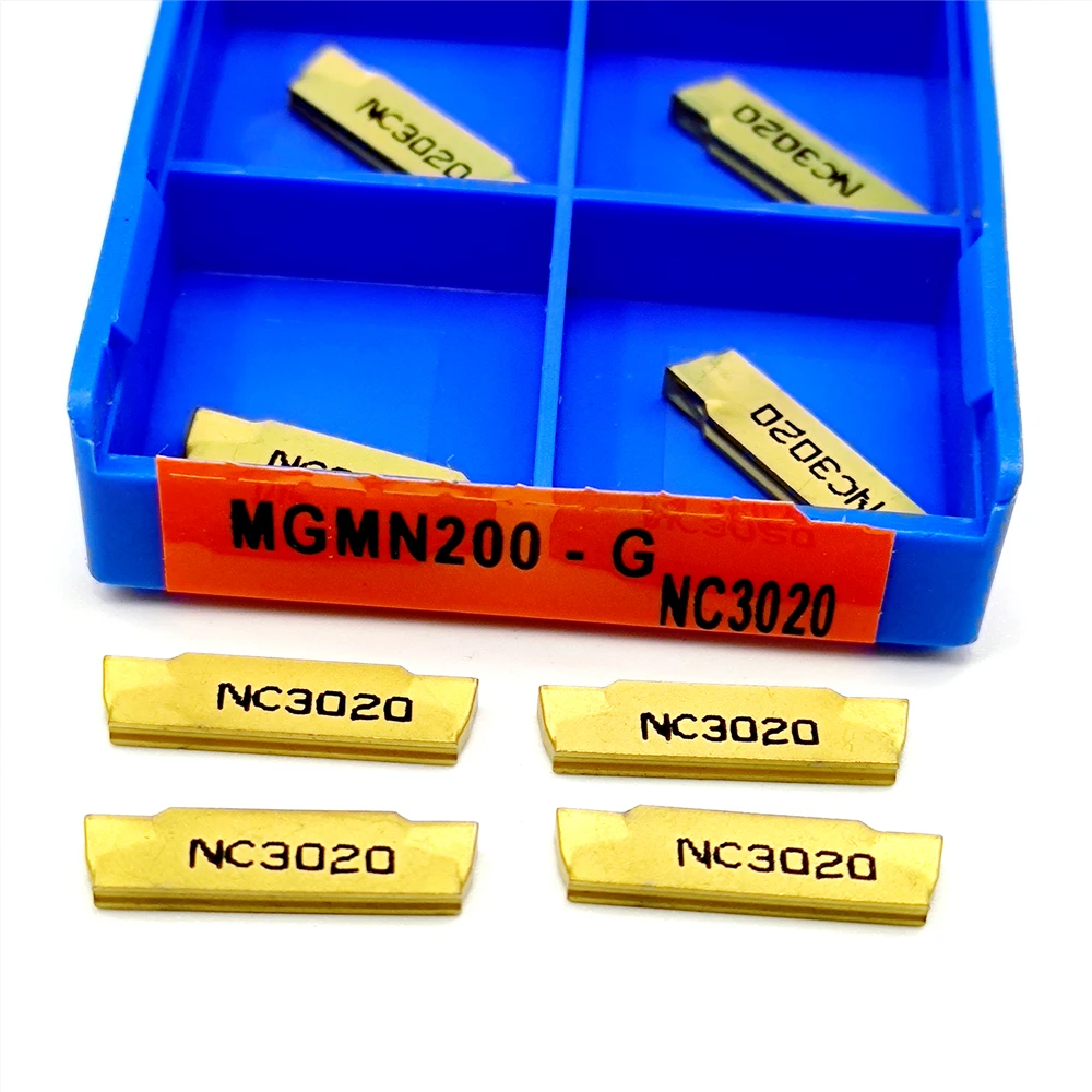 

High Quality MGMN 200 CNC Original External Turning Outer Grooving Holder MGMN200-G NC3020 Hard Alloy Blade Tool