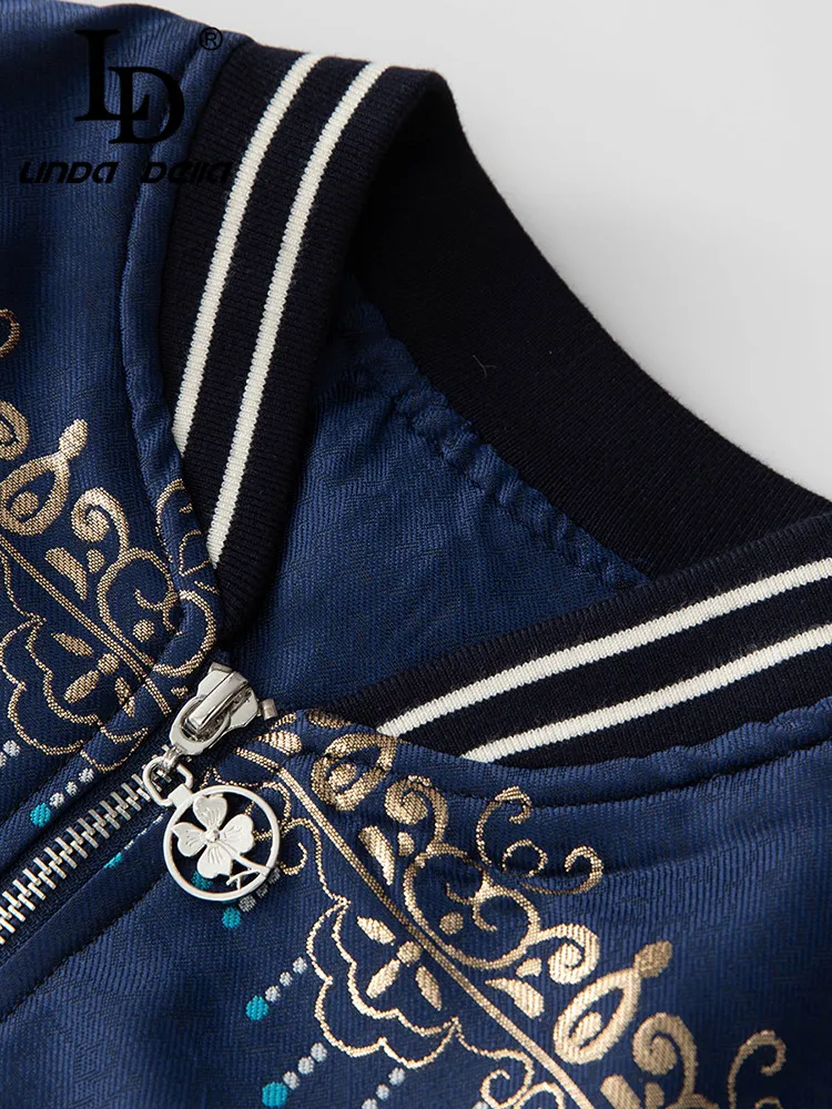 LD LINDA DELLA/комплект осенне-зимней итальянской роскошной юбки Женский комплект с