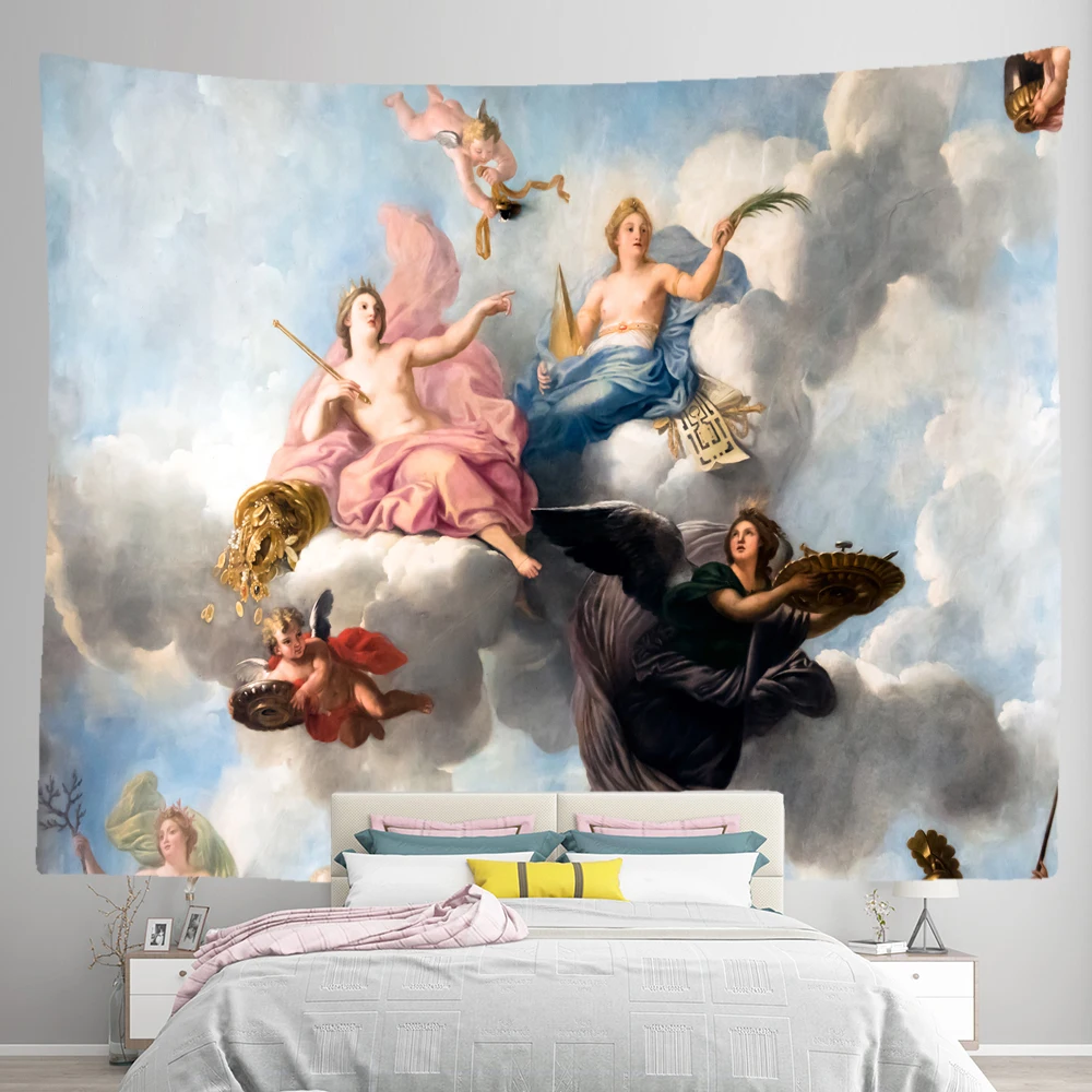 Холст Древняя Греция украшение Shinhwa искусственное на стену богемное мандала