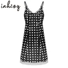 Мужское атласное мини-платье с кружевной отделкой