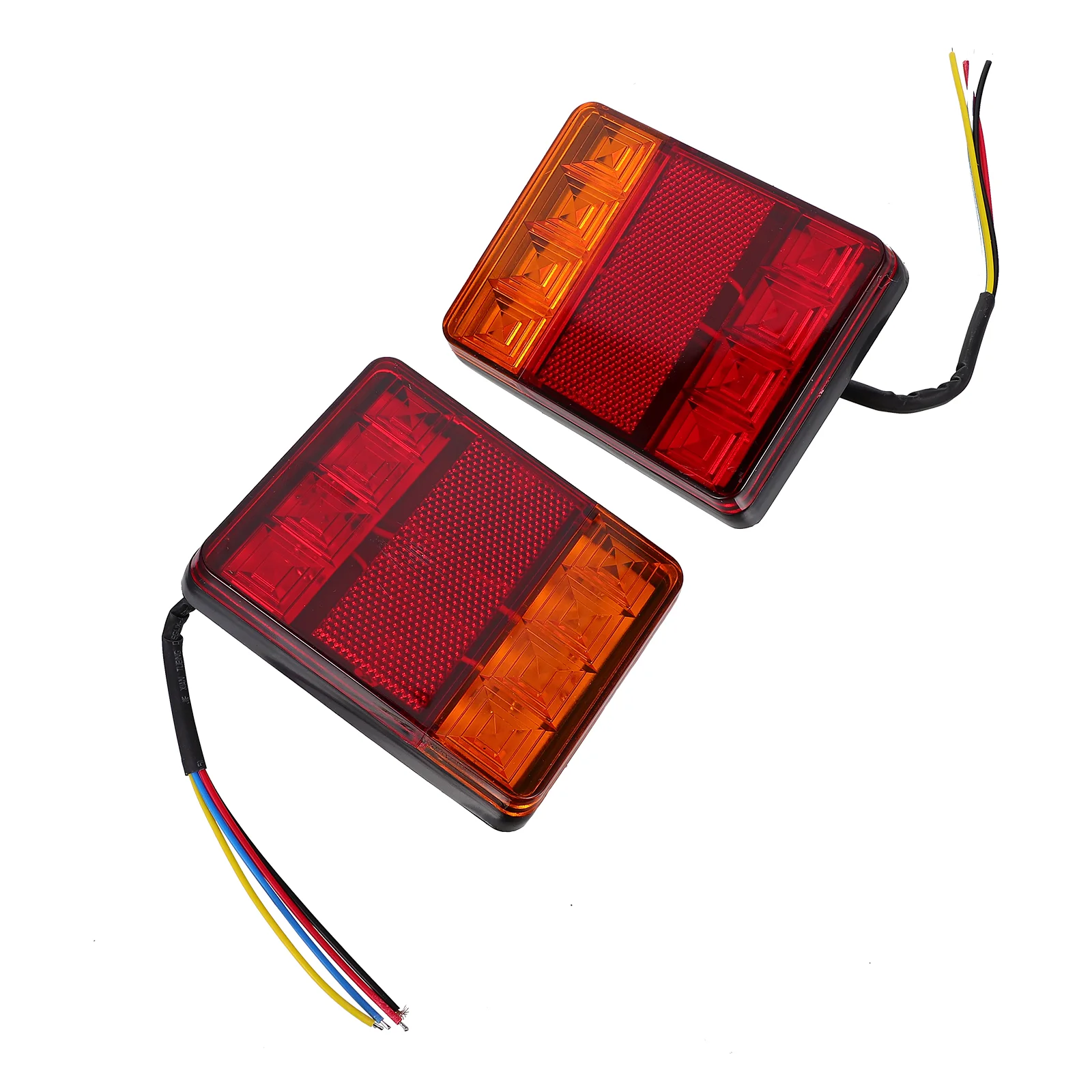 

2 Pcs Turn Truck Lamp Rear Brake Trailer Marker Truck Turn Lights Truck Rear Brake