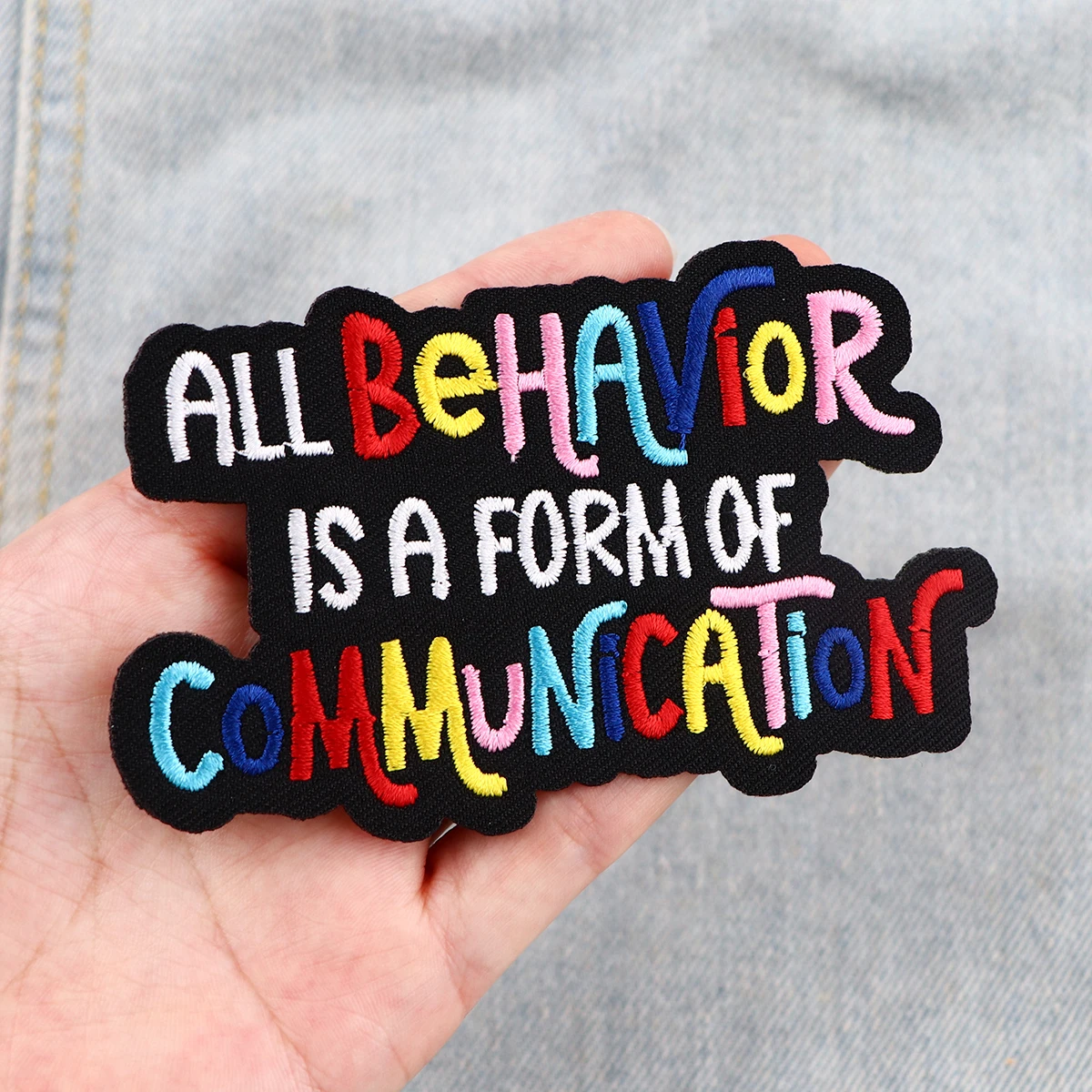 DIY Цитата вышитые Мультяшные милые термоклейкие нашивки значки лоскутное шитье