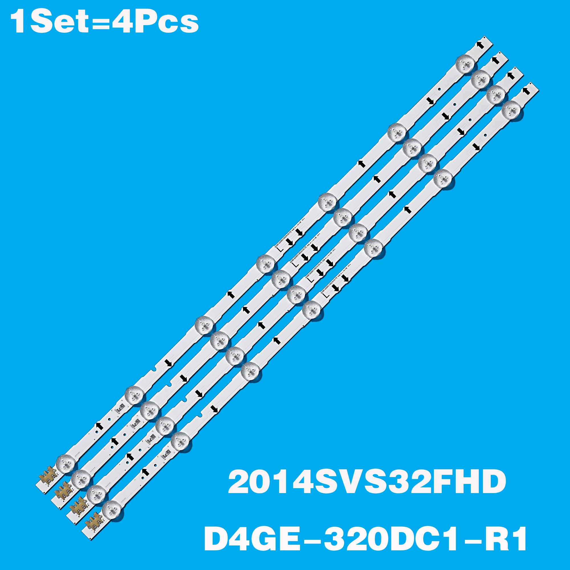 

Лента светодиодной подсветки 7 ламп для UE32H6400AK UE32H6400AW UE32H6410AU UE32H6200AY UE32H6230AK UE32H6270AS D4GE-320DC1-R2