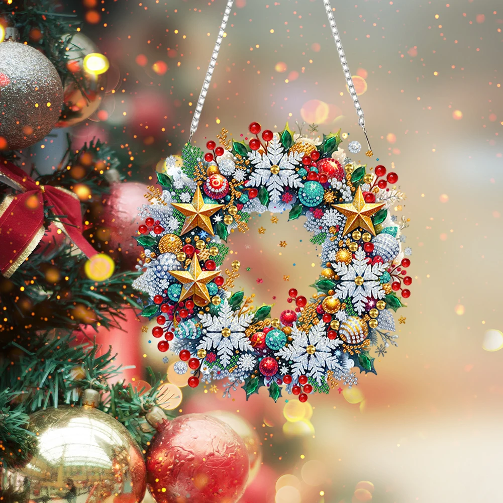 Акриловый экскаватор для рождественской елки специальной формы 5D DIY алмазная