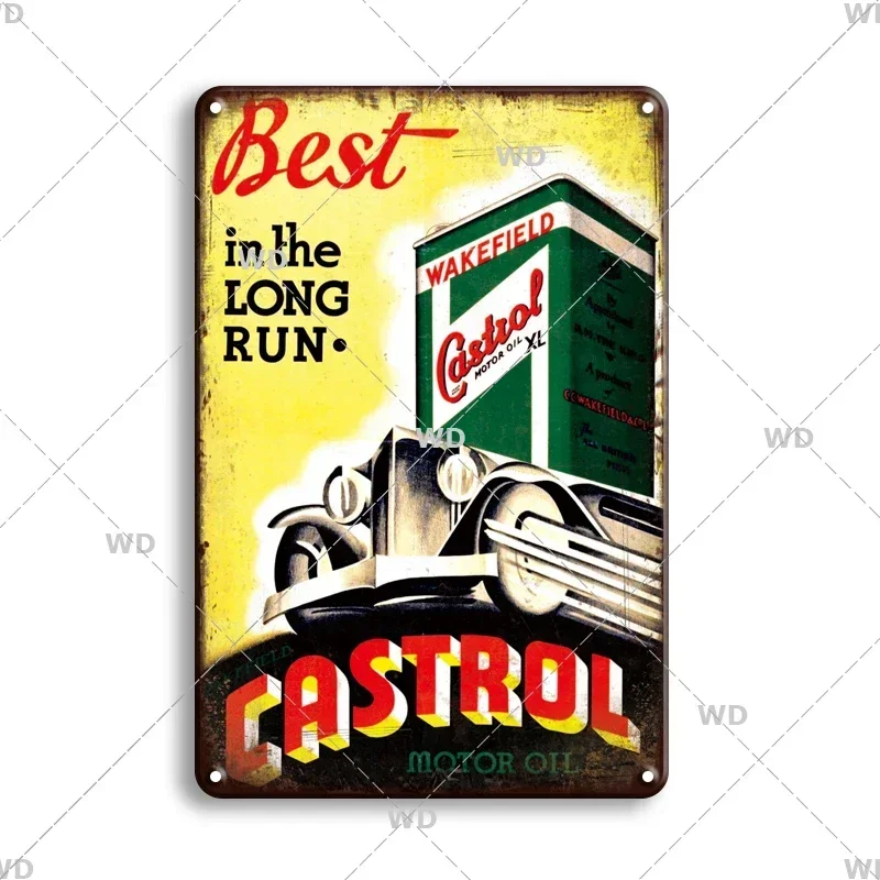 

Оловянная вывеска с газовым колесом, моторное масло, декор для гаража, табличка, винтажная металлическая настенная табличка, знаки для рекламы азосной станции, металлический плакат