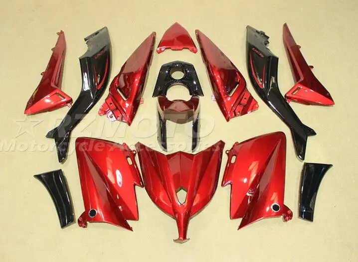 

New ABS Fairings Kits Fit For YAMAHA TMAX530 T-MAX 530 2012 2013 2014 tmax-530 12 13 14 Bodywork Set Black Red
