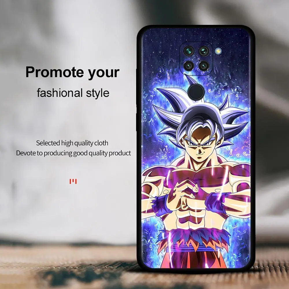 Чехол для Xiaomi Redmi Note 11 10 9 8 7 Pro Max 9T 8T 9S чехол 9C 9A 8A 7A аниме Dragon Ball Son Goten Vegeta |