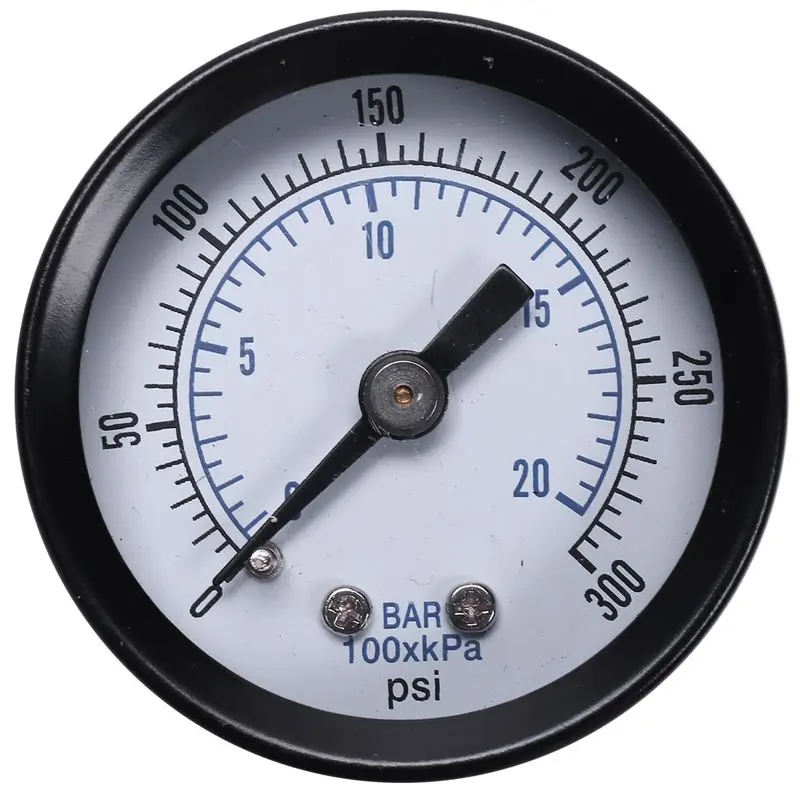 

Ts-40 1/8 Inch Mini Pressure Gauge For Fuel Air Oil Liquid Water 0-20Bar / 0-300 Psi Pressure Tester Meter Pressure Test Tools
